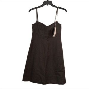 J. Crew NWT Woman’s Brown Mini Dress. Size 6.